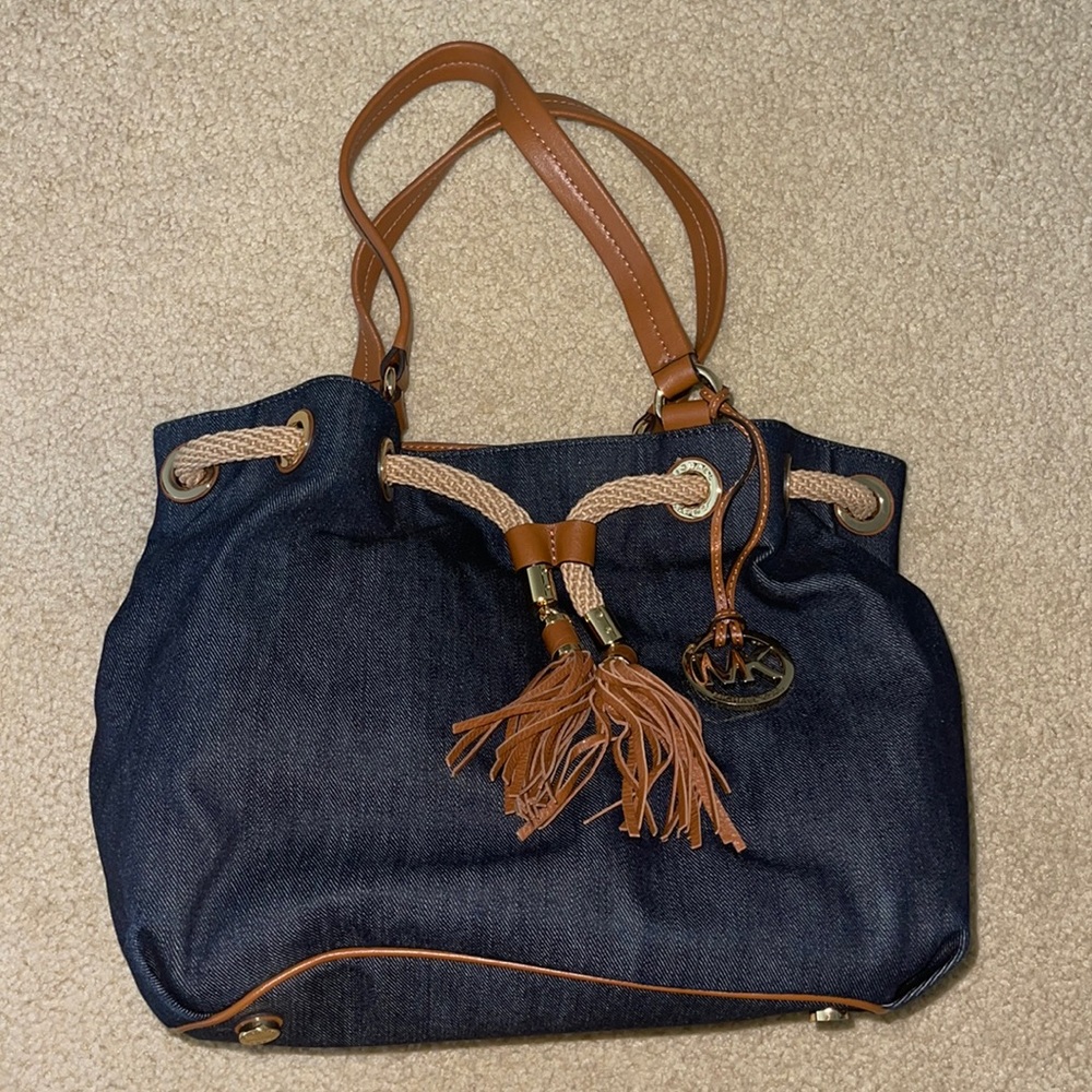 Gently worn, Denim Michael Kors Handbag